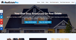 Desktop Screenshot of erealestatepro.com